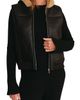 DELUC DELUC Brad Hooded Faux Shearling Vest - 1
