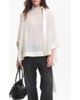 DELUC DELUC Carter Sheer Mock Neck Top - 1