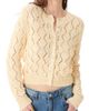 DELUC DELUC Cerdena Pointelle Cotton Blend Cardigan - 1