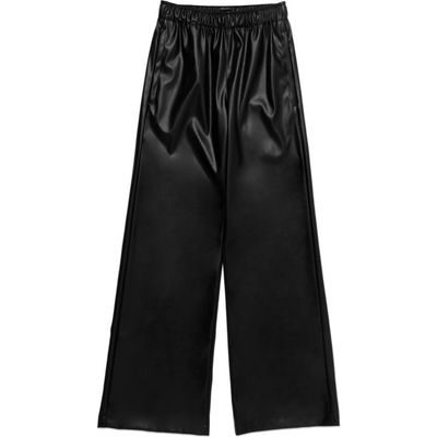 DELUC DELUC Dante Wide Leg Faux Leather Pants
