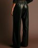 DELUC DELUC Dante Wide Leg Faux Leather Pants - 2