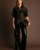 DELUC DELUC Dante Wide Leg Faux Leather Pants - 4