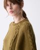 DELUC DELUC Dinis Flutter Sleeve Side Tie Sweater - 4