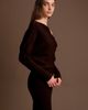 DELUC DELUC Elijah One-Shoulder Long Sleeve Midi Sweater Dress - 2