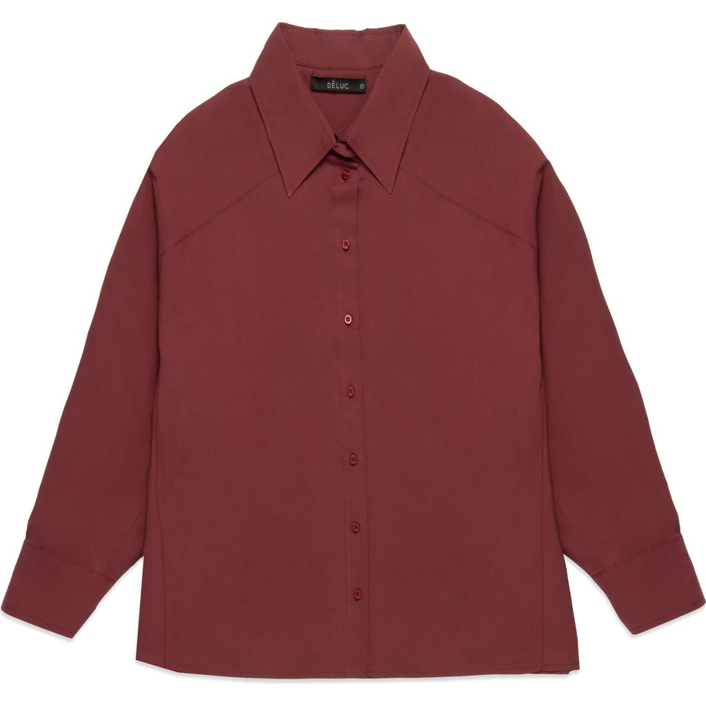 DELUC DELUC Howie Oversize Cotton Poplin Shirt