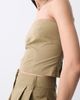 DELUC DELUC Louna Strapless Crop Top - 3