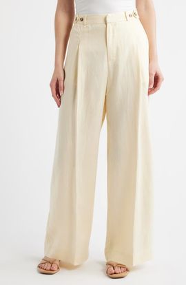DELUC DELUC Palermo Pleated Wide Leg Pants