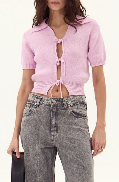 DELUC DELUC Paros Tie Front Sweater