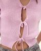 DELUC DELUC Paros Tie Front Sweater - 4