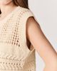 DELUC DELUC Paulo Open Stitch Cap Sleeve Sweater - 3