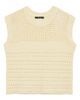 DELUC DELUC Paulo Open Stitch Cap Sleeve Sweater - 4