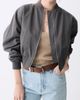 DELUC DELUC Safira Washed Cotton Crop Jacket - 1