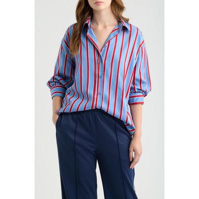 DELUC DELUC Semeru Stripe Poplin Button-Up Shirt