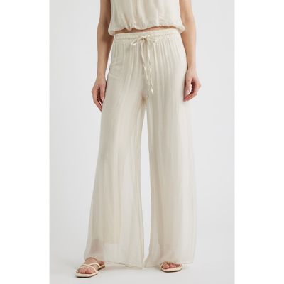 DELUC DELUC Strada Wide Leg Drawstring Pants