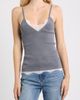 DELUC DELUC Television Lace Trim Camisole - 1