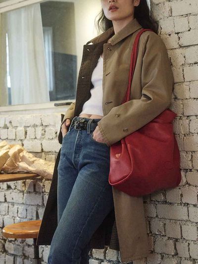 DeMAKER Big Maree Shoulder Bag - Red