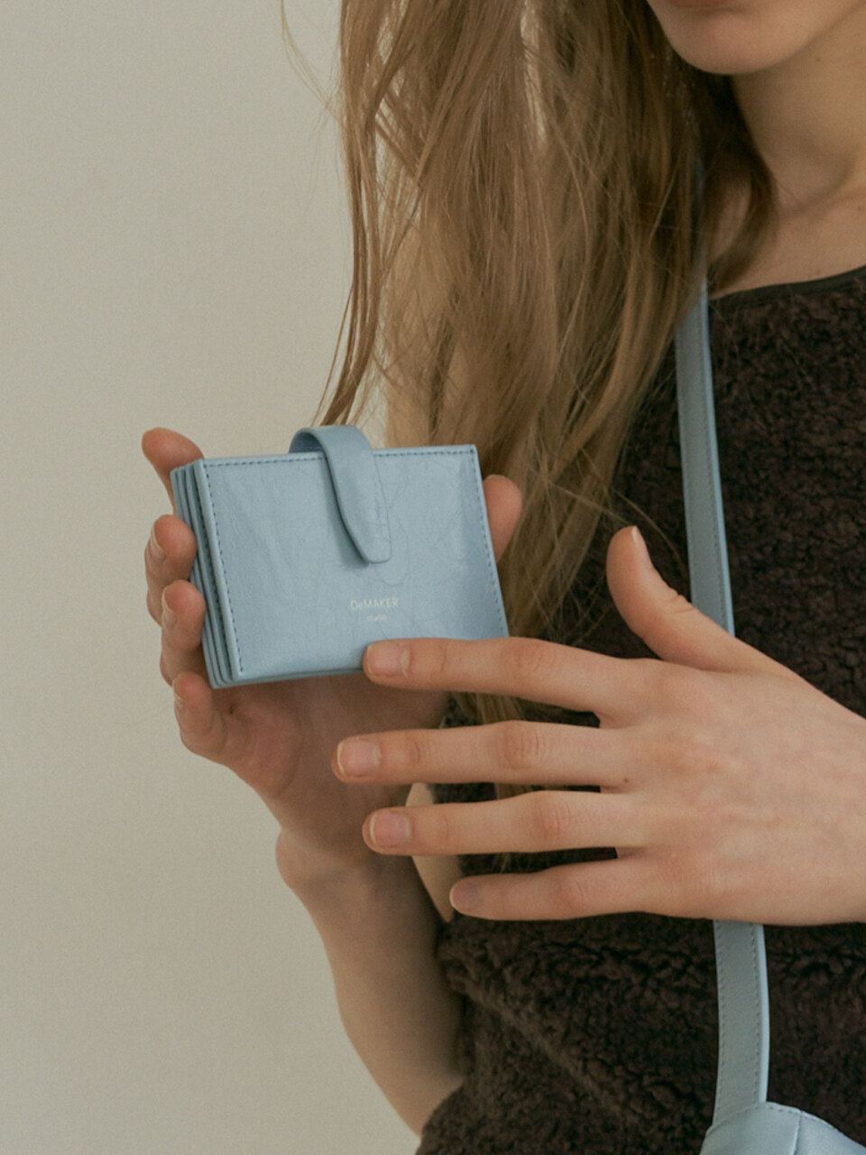 DeMAKER Folding Wallet_Blue