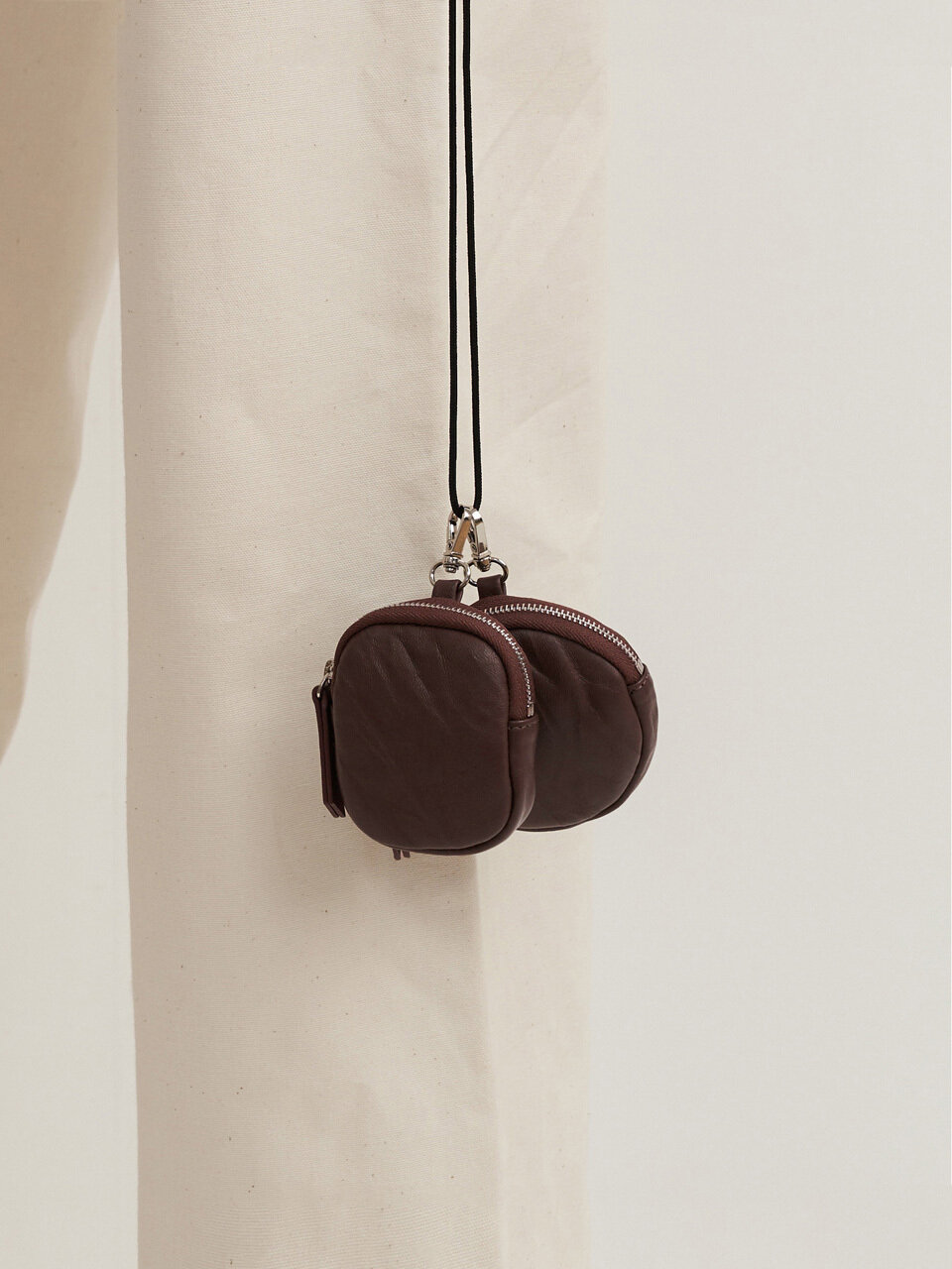 DeMAKER Onion Pouch_Wine (Square, Circle)