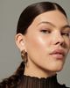 Demarson Demarson Chelsea Two Tone Hoop Earrings - 2