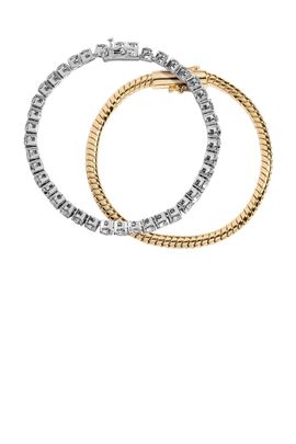 Demarson Demarson Ivy Tennis Bracelet Set Of 2