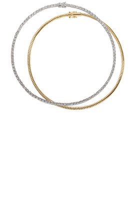 Demarson Demarson Ivy Tennis Necklace Set Of 2