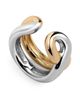 Demarson Women's Odell 12K-Gold-Plated Two-Tone Ring - 1