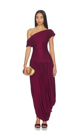 deme burgundy dress Maternity Off Shoulder Velvet Mermaid Prom Dress – Elonnashop