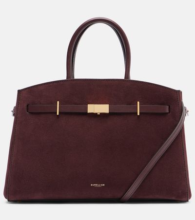 DeMellier DeMellier Hudson Midi suede tote bag