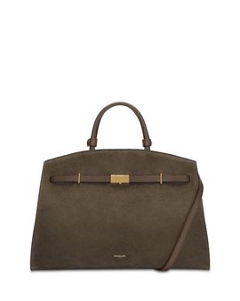 Demellier DeMellier Hudson Suede Crossbody Bag