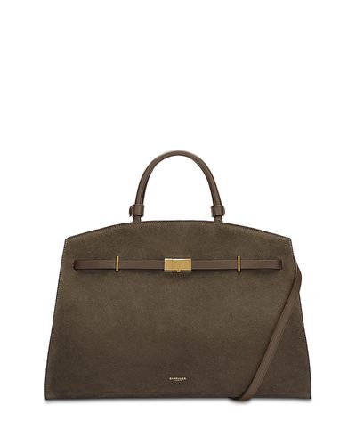 Demellier DeMellier Hudson Suede Crossbody Bag