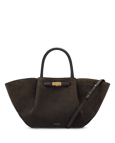 Demellier DeMellier Midi New York Leather Convertible Tote