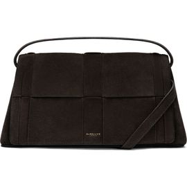 DeMellier DeMellier N134 The Florence Woven Suede Top Handle Bag