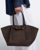 DeMellier DeMellier New York Medium suede tote bag - 6