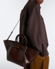 DeMellier DeMellier New York Midi croc-effect leather top-handle bag - 6