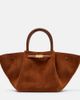 DeMellier DeMellier New York Midi suede top-handle bag - 1