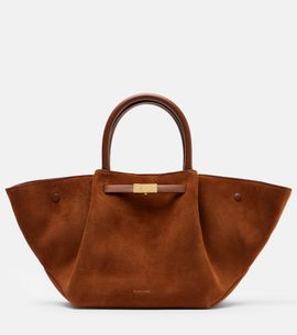 DeMellier DeMellier New York Midi suede top-handle bag
