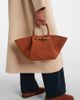 DeMellier DeMellier New York Midi suede top-handle bag - 2