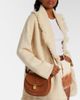 DeMellier DeMellier Siena leather-trimmed suede crossbody bag - 6