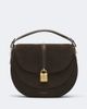 DeMellier DeMellier Siena Saddle Small suede crossbody bag - 1
