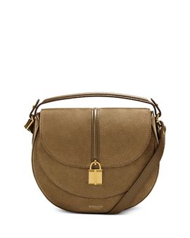 Demellier DeMellier Siena Suede Saddle Bag