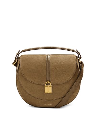 Demellier DeMellier Siena Suede Saddle Bag