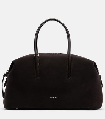 DeMellier DeMellier Stockholm Midi suede top-handle bag