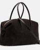 DeMellier DeMellier Stockholm Midi suede top-handle bag - 4