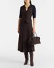 DeMellier DeMellier Stockholm Midi suede top-handle bag - 5