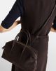 DeMellier DeMellier Stockholm Midi suede top-handle bag - 6