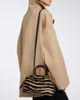 DeMellier DeMellier Stockholm Small calf hair top-handle bag - 6