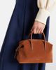 DeMellier DeMellier Stockholm Small suede top-handle bag - 6