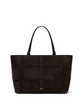 Demellier DeMellier The Florence Woven Suede Tote Bag
