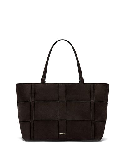 Demellier DeMellier The Florence Woven Suede Tote Bag