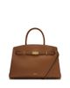 Demellier DeMellier The Midi Hudson Leather Top Handle Bag - 1